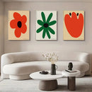 Quadro Decorativo Abstrato Floral