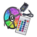 Fita LED RGB 5 Metros com Controle Remoto e Fonte