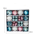 Kit com 36 Bolas de Natal Decorativas
