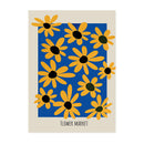 Quadro Decorativo Abstrato Floral