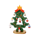 Árvore de Natal 3D de Madeira Artesanal