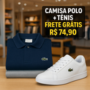 Camisa Polo + Tênis (Para os 10 primeiros clientes)