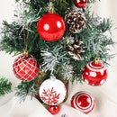 Kit com 36 Bolas de Natal Decorativas